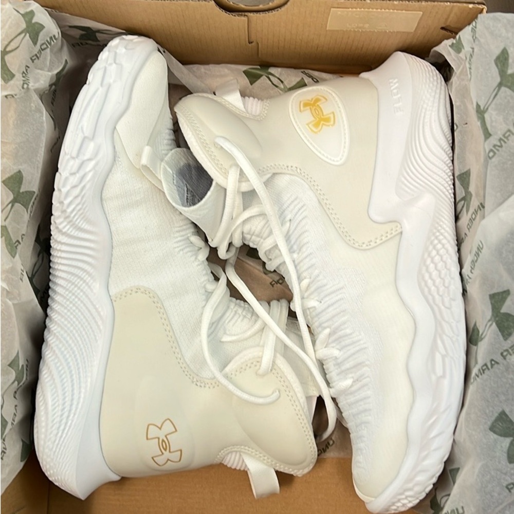 Under Armour White High-Top Sneakers